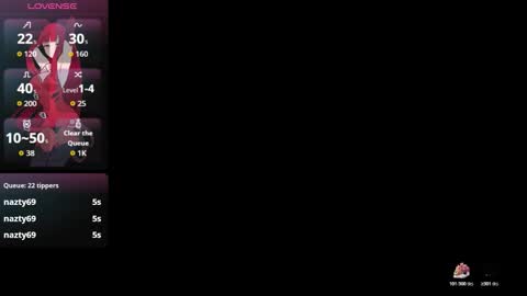 oshun_444 online show from 25, 3, 2026