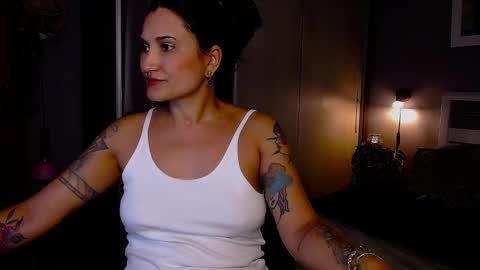 My alter ego Betinna Flowers - a tattooed Miss  -   Are you missing me come in here  -  online show from 19, 1, 2025