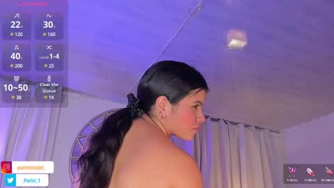 Snapshot of parisi_ chatting on 20, 1, 2025 PARISI online show from 20, 1, 2025