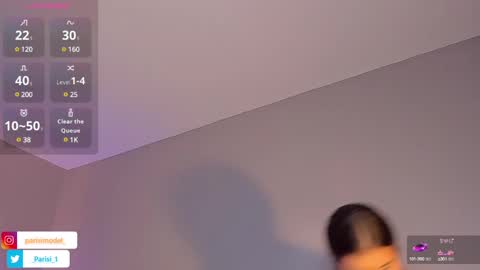 Snapshot of parisi_ chatting on 9, 2, 2025 PARISI online show from 9, 2, 2025