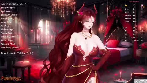 Snapshot of passionyx chatting on 30, 1, 2025 Succubus Nyx online show from 30, 1, 2025