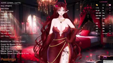 Snapshot of passionyx chatting on 7, 2, 2025 Succubus Nyx online show from 7, 2, 2025