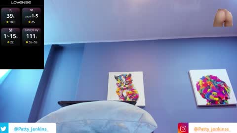 Snapshot of patty_jenkinss chatting on 27, 12, 2024 Hi Pvt open Moans from lovense tell me Fav 113366 Especial level 33 online show from 27, 12, 2024