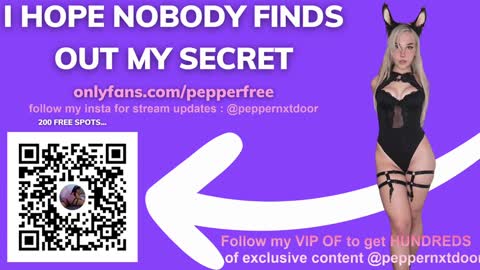 Snapshot of pepperxminthe chatting on 15, 1, 2025 pepperxminthe online show from 15, 1, 2025