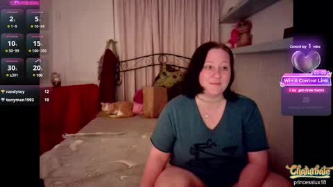 Snapshot of princesslux18 chatting on 7, 12, 2024 Lux Alot Luxi online show from 7, 12, 2024