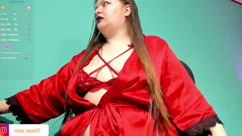 Snapshot of queensami7 chatting on 17, 2, 2025 Samantha online show from 17, 2, 2025