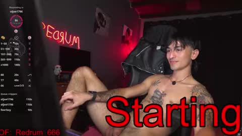 Snapshot of redrum_696 chatting on 9, 1, 2026 Red online show from 9, 1, 2026