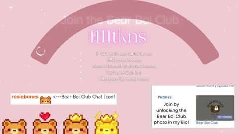 Rosie Bones online show from 18, 12, 2025