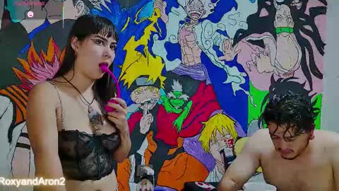 Snapshot of roxyandaron2 chatting on 10, 11, 2025 RoxyAron online show from 10, 11, 2025