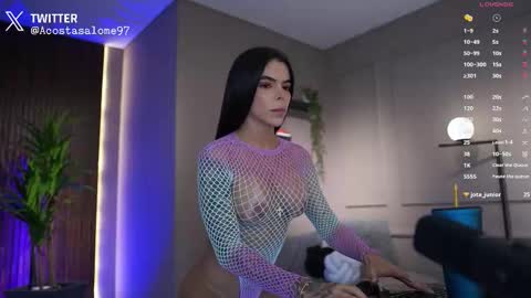 Salome Acosta online show from 9, 1, 2026