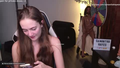 The Real Samantha Hayes haha  online show from 13, 1, 2025