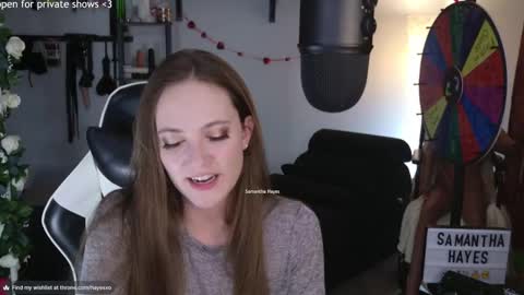 The Real Samantha Hayes haha  online show from 23, 2, 2025