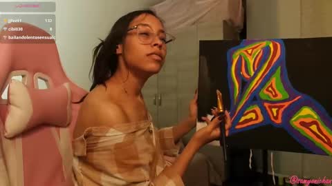 Snapshot of samyonichan chatting on 9, 12, 2024 Special show on 17 december and 23 UwU online show from 9, 12, 2024