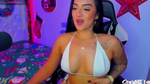 Snapshot of scarlett_luv chatting on 2, 12, 2024 Kim online show from 2, 12, 2024