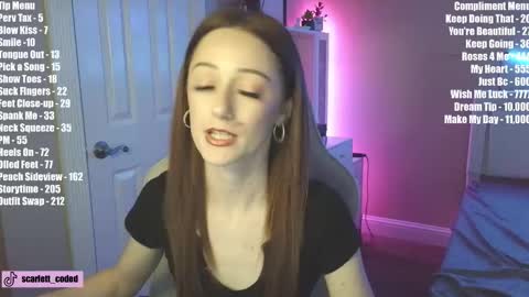 Snapshot of scarlettmaee chatting on 7, 3, 2026 scarlettmae online show from 7, 3, 2026