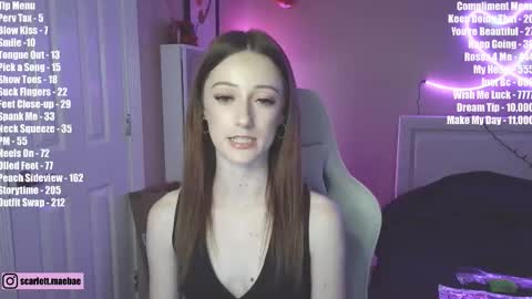 Snapshot of scarlettmaee chatting on 14, 3, 2026 scarlettmae online show from 14, 3, 2026