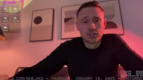 Sebastian online show from 17, 1, 2025