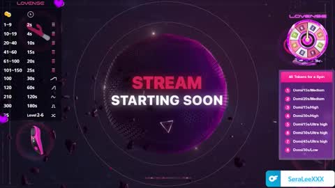 SeraLeeXXX online show from 16, 12, 2025