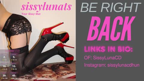 SissyLunaTS online show from 7, 1, 2025