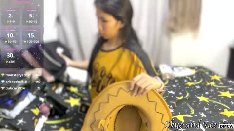 Skye and Ace online show from 3, 10, 2025