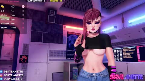 SkyeAnette online show from 19, 1, 2025