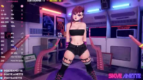 SkyeAnette online show from 19, 9, 2025