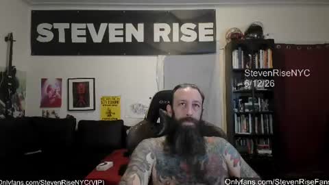 Snapshot of stevenrisenyc chatting on 12, 6, 2026 StevenRiseNYC online show from 12, 6, 2026