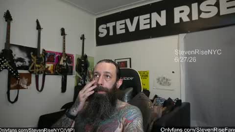 Snapshot of stevenrisenyc chatting on 27, 6, 2026 StevenRiseNYC online show from 27, 6, 2026