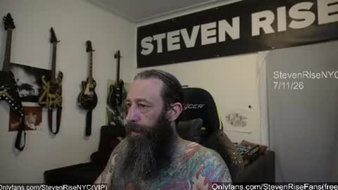 Snapshot of stevenrisenyc chatting on 11, 7, 2026 StevenRiseNYC online show from 11, 7, 2026