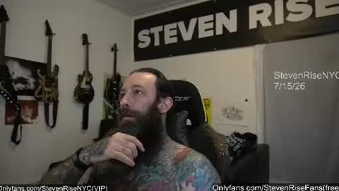 Snapshot of stevenrisenyc chatting on 15, 7, 2026 StevenRiseNYC online show from 15, 7, 2026