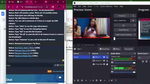Snapshot of strawberriesxstraps chatting on 20, 11, 2025 Strawberries X Straps online show from 20, 11, 2025