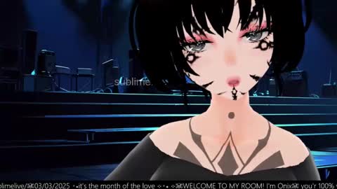 Snapshot of sublimelive chatting on 4, 3, 2025 godess Onix online show from 4, 3, 2025