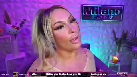 Snapshot of tamaramilano chatting on 9, 7, 2026 TamaraMilano online show from 9, 7, 2026