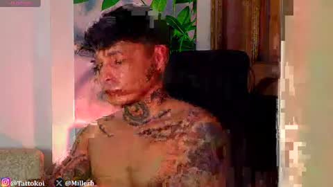 Snapshot of tattokoi chatting on 3, 7, 2026 tattokoi online show from 3, 7, 2026