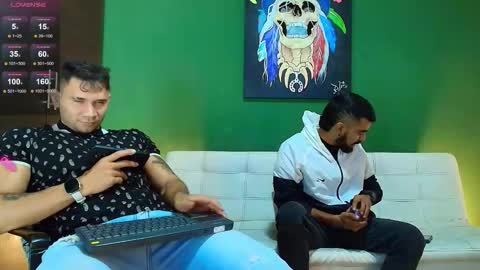 Snapshot of the_golden_boys chatting on 22, 10, 2025 SCOTT THEO KAMERON GENDERSON online show from 22, 10, 2025