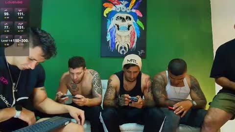 Snapshot of the_golden_boys chatting on 29, 10, 2025 SCOTT THEO KAMERON GENDERSON online show from 29, 10, 2025