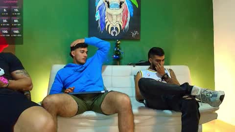 Snapshot of the_golden_boys chatting on 20, 11, 2025 SCOTT THEO KAMERON GENDERSON online show from 20, 11, 2025