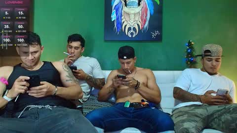 Snapshot of the_golden_boys chatting on 4, 12, 2025 SCOTT THEO KAMERON GENDERSON online show from 4, 12, 2025