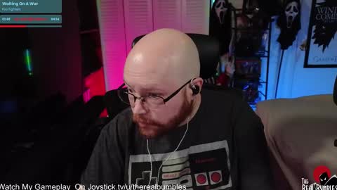 Snapshot of therealbumbles chatting on 10, 11, 2025 Bumbles or B online show from 10, 11, 2025