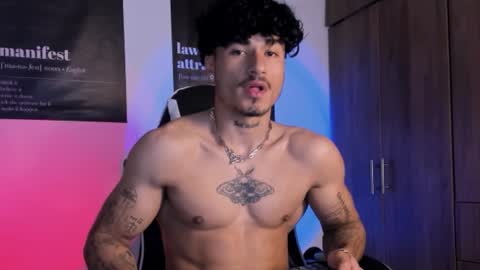 Snapshot of thomas_fit1 chatting on 27, 2, 2026 Thomas 3 JUST STAY AND BE MY LAST LOVE online show from 27, 2, 2026