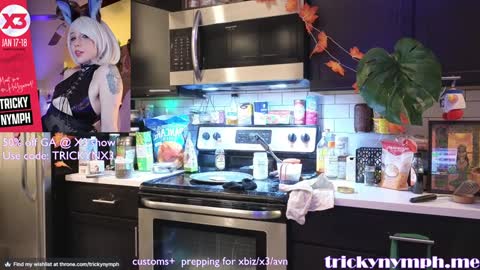 Snapshot of tricky_nymph chatting on 3, 1, 2025 Cassie online show from 3, 1, 2025