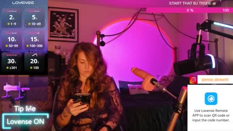 Trixie Divine online show from 27, 3, 2026