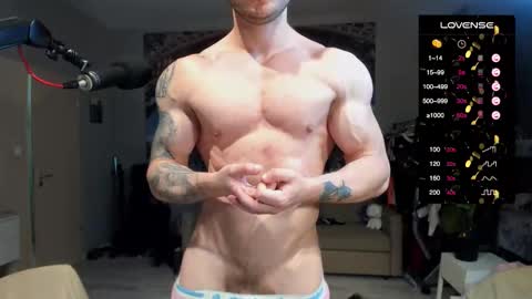 Snapshot of ukgymboy chatting on 24, 9, 2025 James Iron online show from 24, 9, 2025