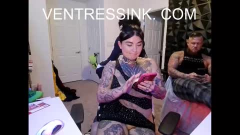 VentressInk online show from 3, 3, 2026