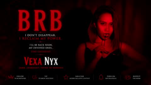 Vexa Nyx online show from 3, 6, 2026