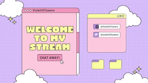 Violet Flowers online show from 25, 5, 2026