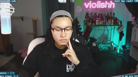 Snapshot of violishh chatting on 18, 12, 2024 follow me on twitter violishh and ig violishh online show from 18, 12, 2024