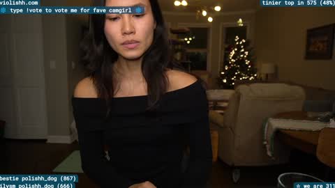 Snapshot of violishh chatting on 29, 12, 2024 follow me on twitter violishh and ig violishh online show from 29, 12, 2024