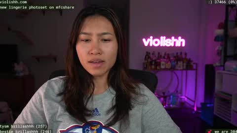 Snapshot of violishh chatting on 21, 2, 2025 follow me on twitter violishh and ig violishh online show from 21, 2, 2025