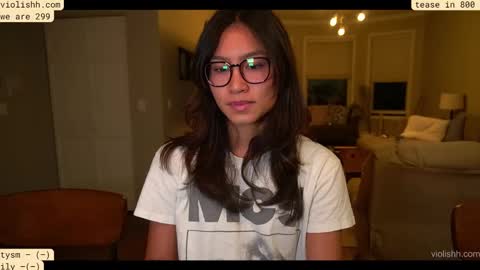 Snapshot of violishh chatting on 26, 9, 2025 follow me on twitter violishh and ig violishh online show from 26, 9, 2025